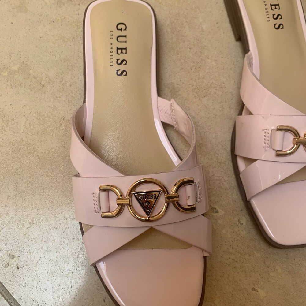 Pink Guess Sandals - Picture 2 of 7